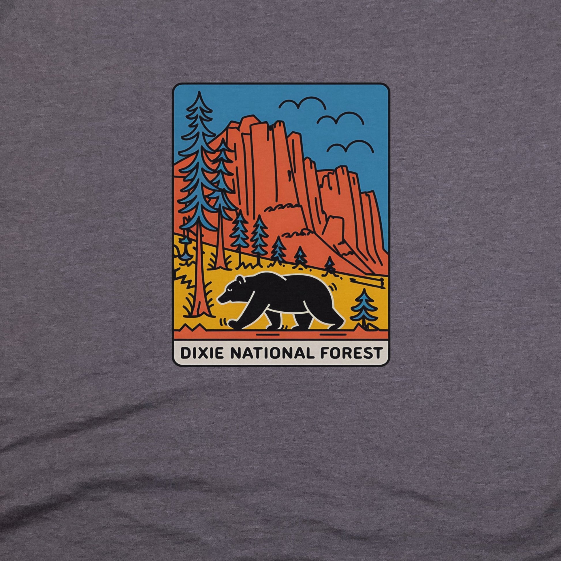 Dixie National Forest T-Shirt Adventure and Outdoors Themed T-Shirt