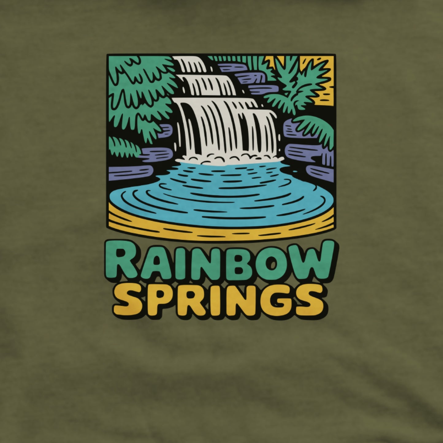 Rainbow Springs State Park Hoodie Adventure and Outdoors Themed Hoodie