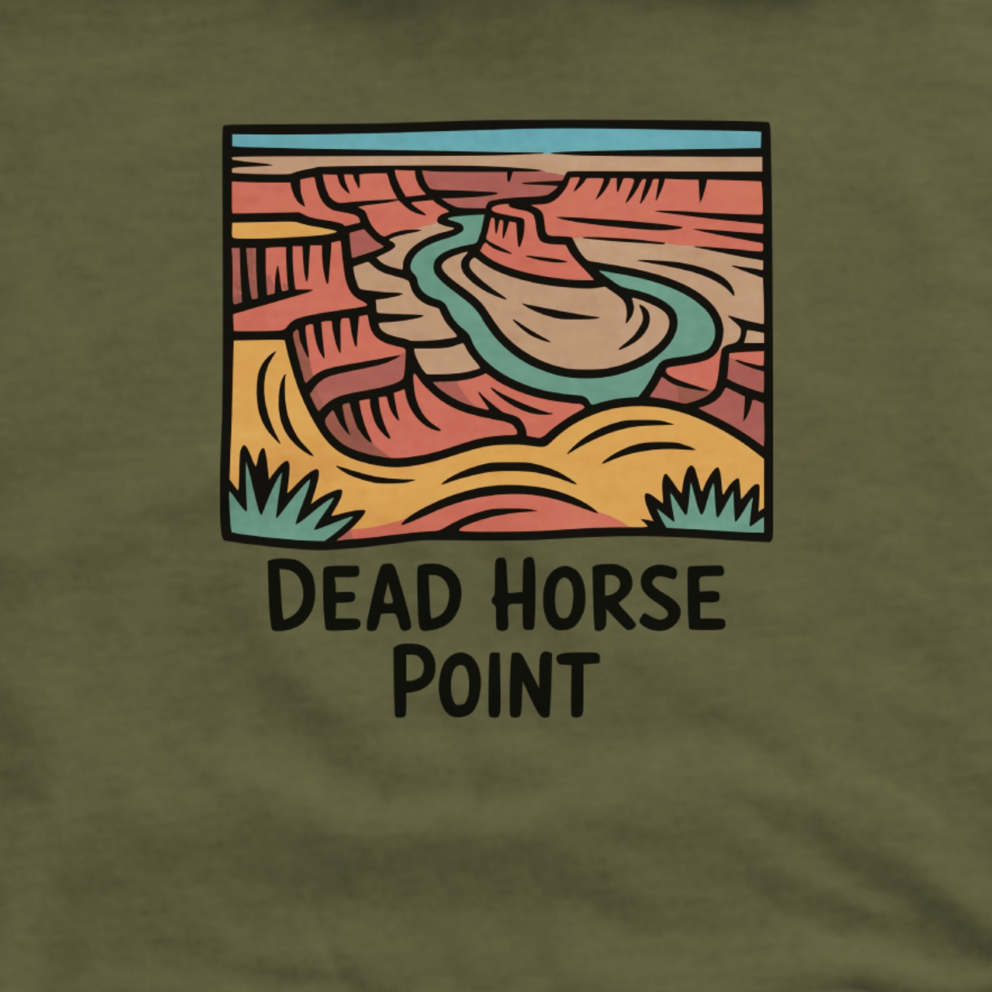 Dead Horse Point State Park Hoodie Adventure and Outdoors Themed Hoodie