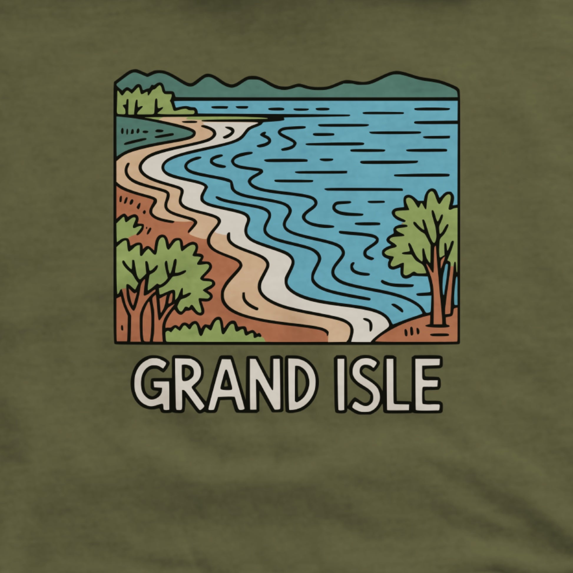 Grand Isle State Park Hoodie Adventure and Outdoors Themed Hoodie