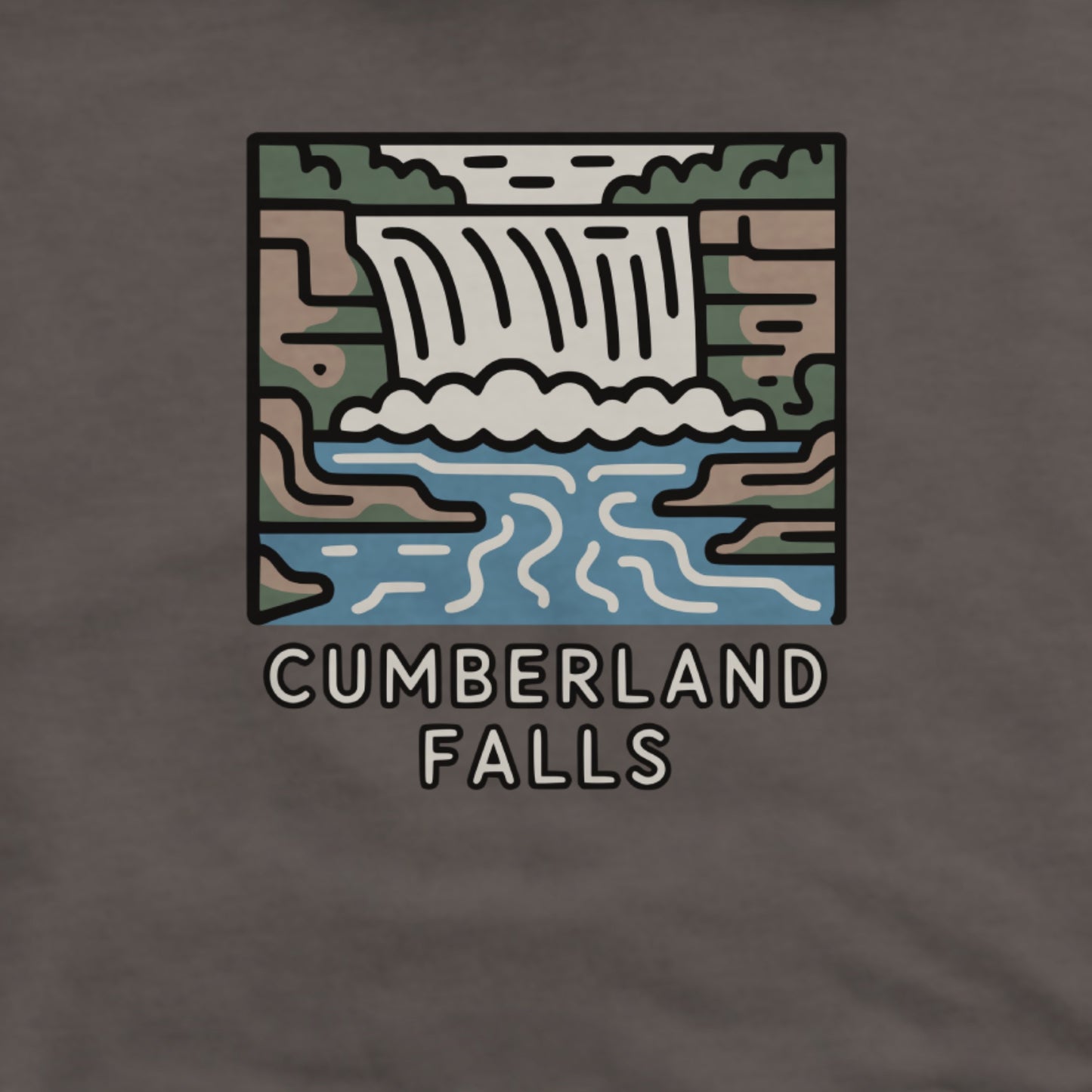 Cumberland Falls State Resort Park Hoodie Adventure and Outdoors Themed Hoodie