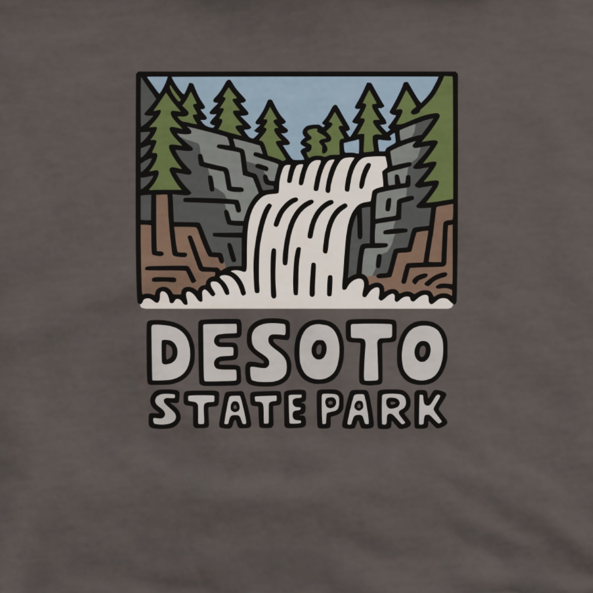 DeSoto State Park Hoodie Adventure and Outdoors Themed Hoodie