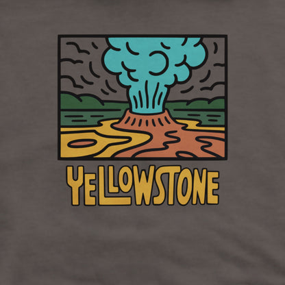 Yellowstone National Park Hoodie Adventure and Outdoors Themed Hoodie