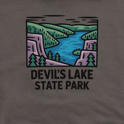 Devil’s Lake State Park Hoodie Adventure and Outdoors Themed Hoodie