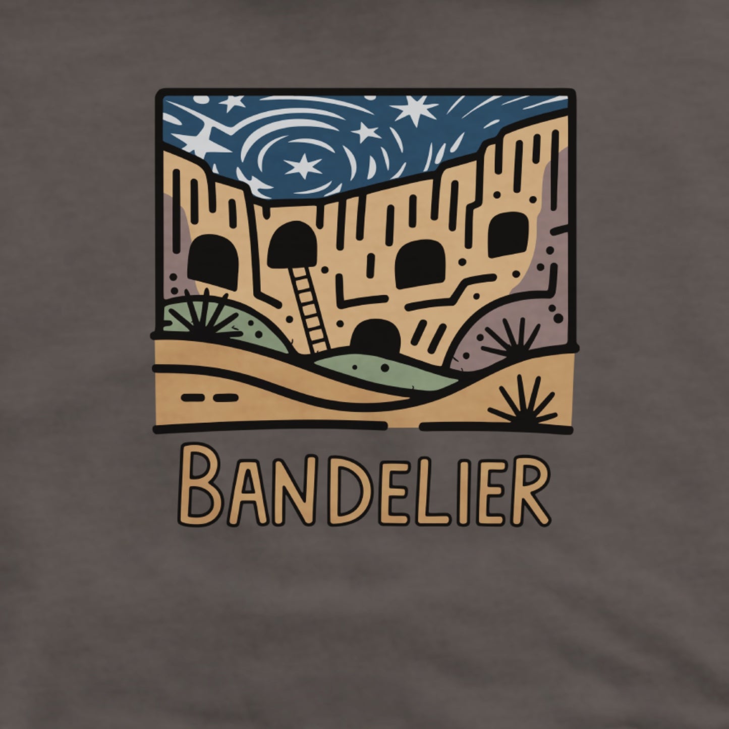 Bandelier National Monument Hoodie Adventure and Outdoors Themed Hoodie