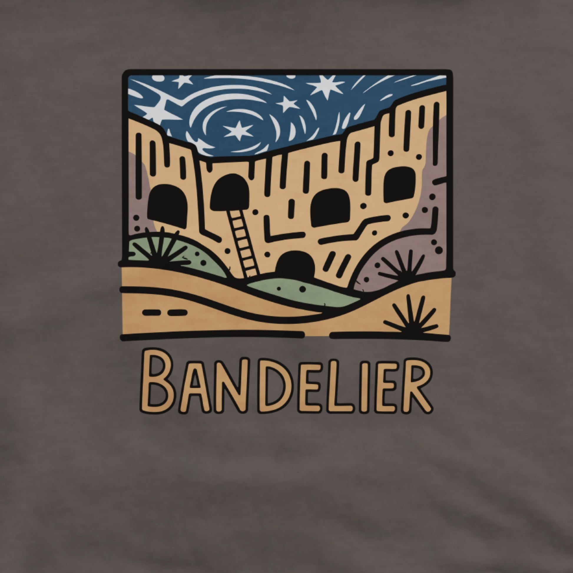 Bandelier National Monument Hoodie Adventure and Outdoors Themed Hoodie