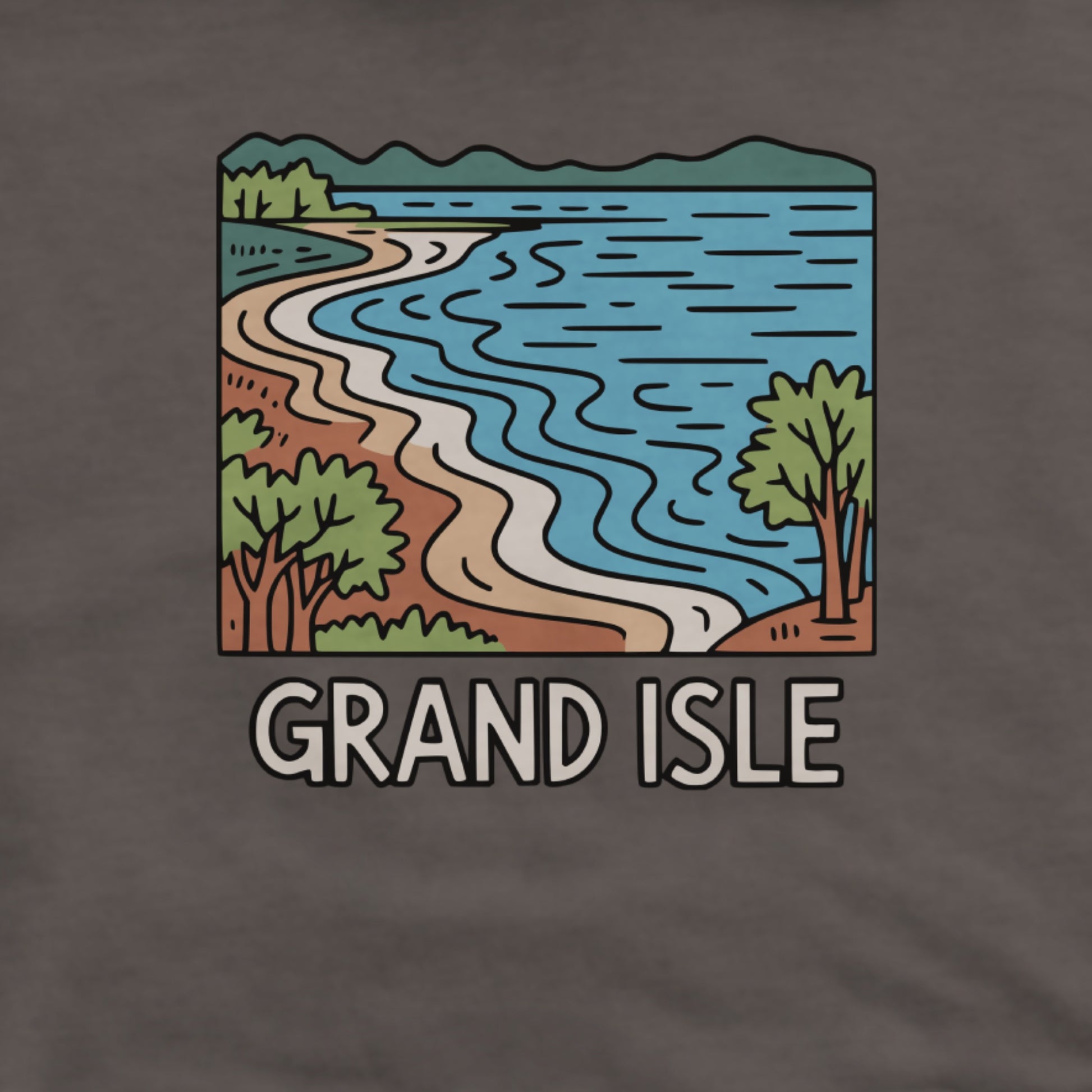 Grand Isle State Park Hoodie Adventure and Outdoors Themed Hoodie
