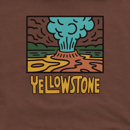 Yellowstone National Park Hoodie Adventure and Outdoors Themed Hoodie