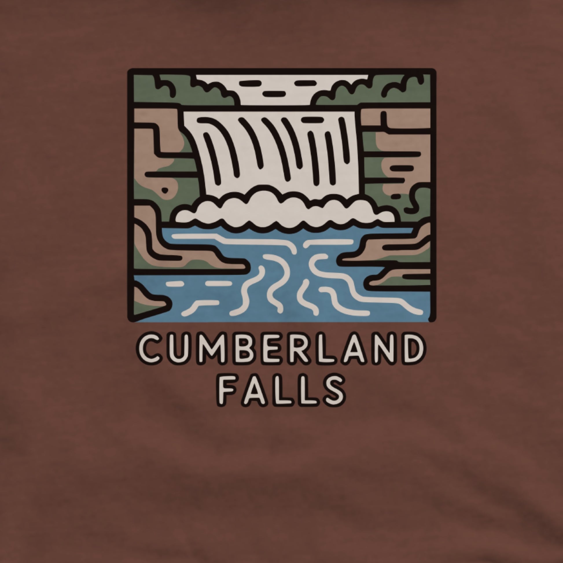 Cumberland Falls State Resort Park Hoodie Adventure and Outdoors Themed Hoodie