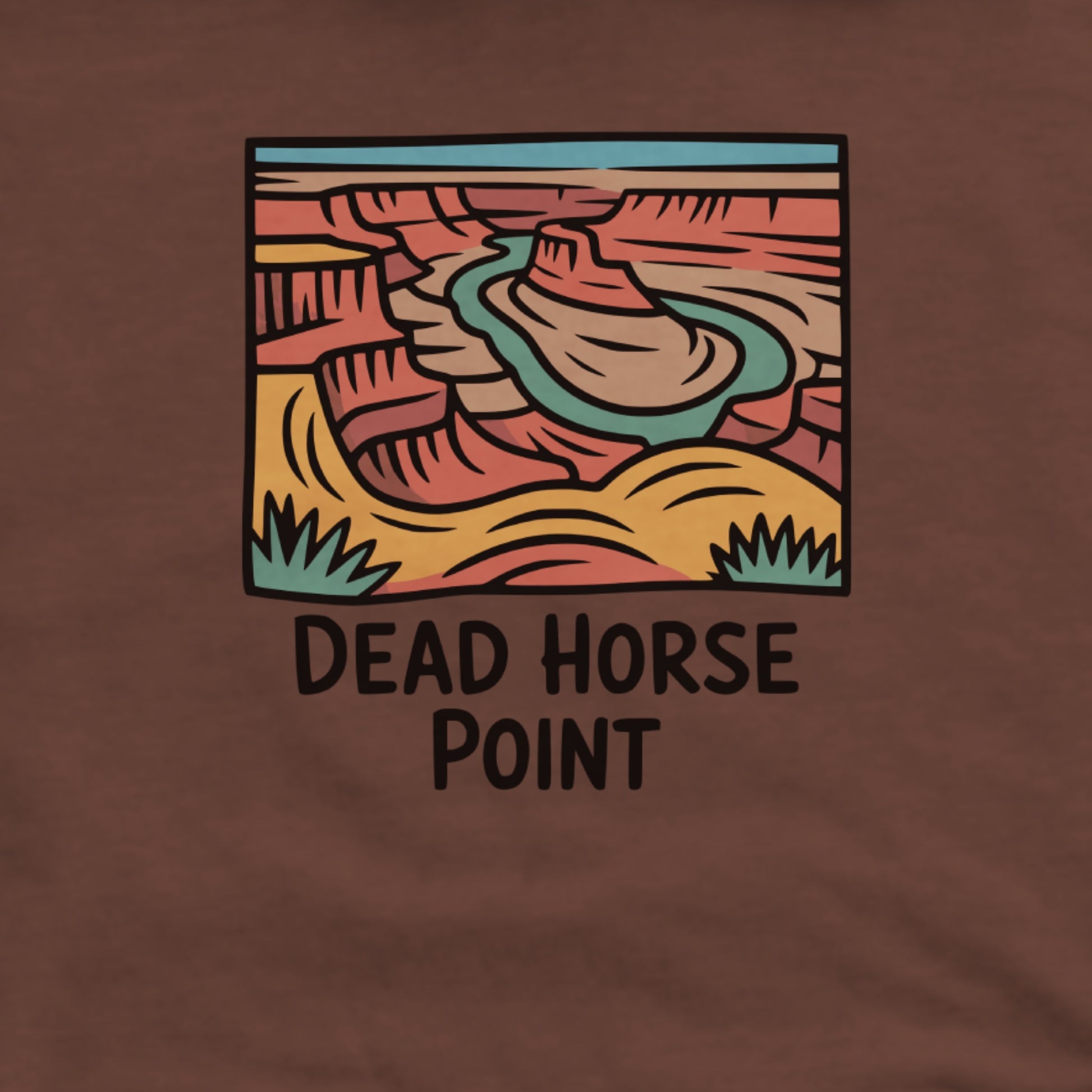 Dead Horse Point State Park Hoodie Adventure and Outdoors Themed Hoodie
