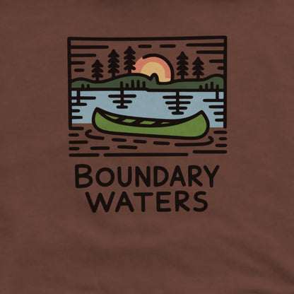 Boundary Waters Canoe Area Wilderness Hoodie Adventure and Outdoors Themed Hoodie