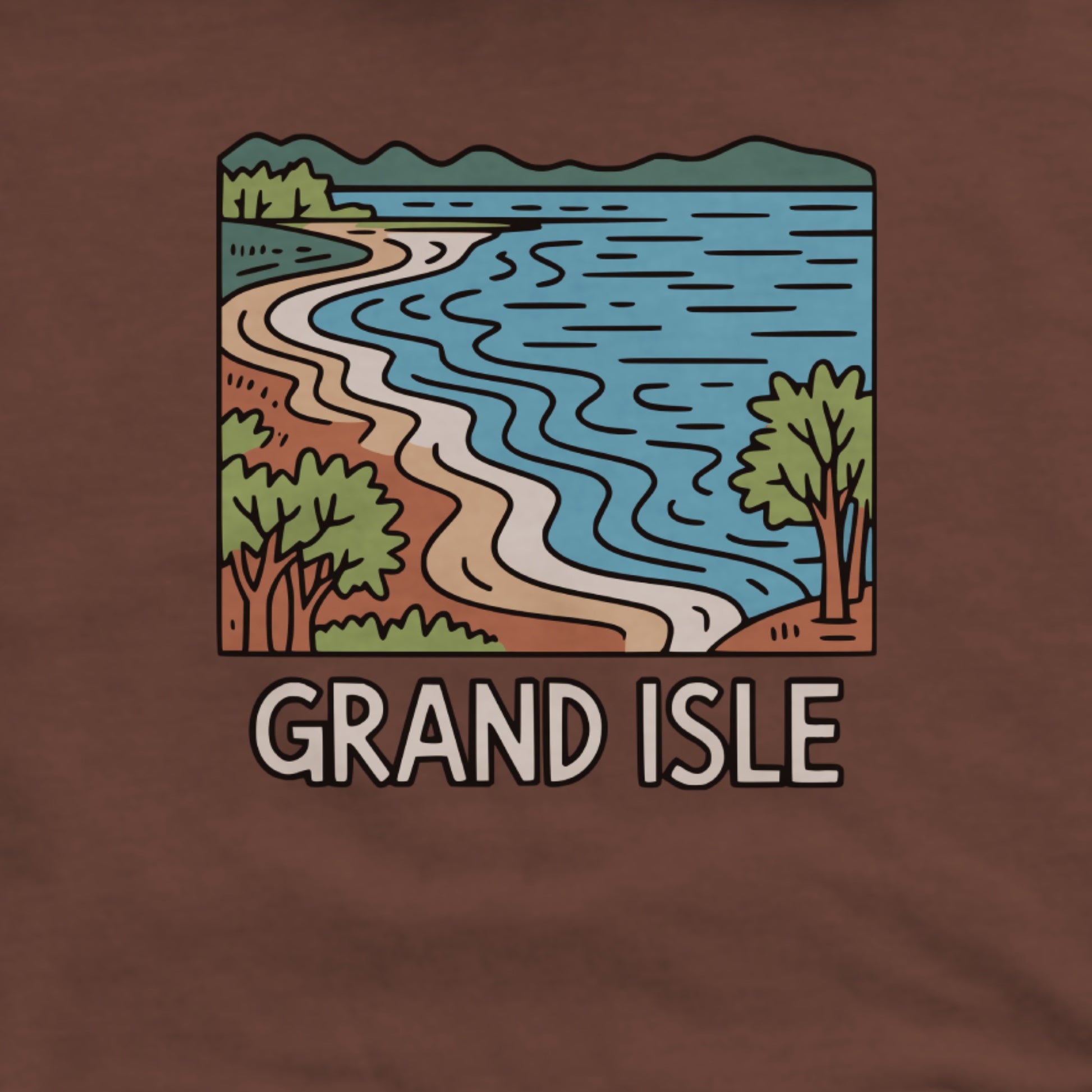 Grand Isle State Park Hoodie Adventure and Outdoors Themed Hoodie