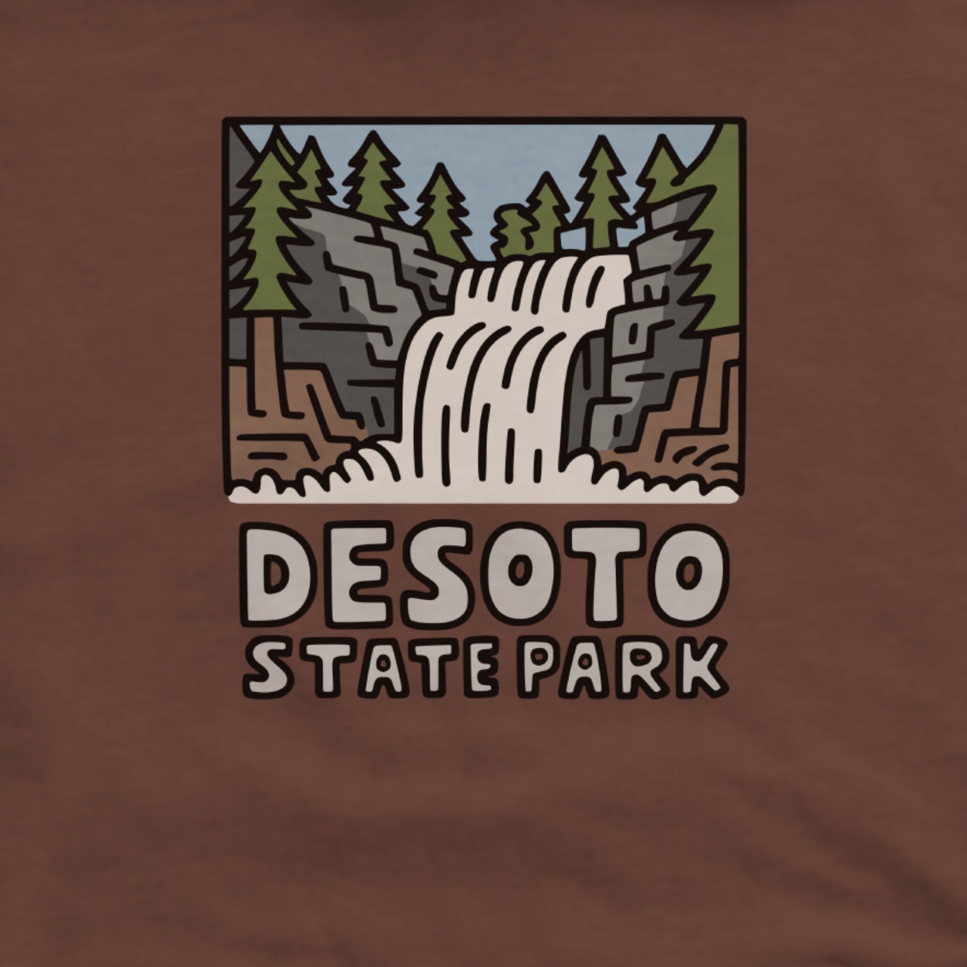 DeSoto State Park Hoodie Adventure and Outdoors Themed Hoodie