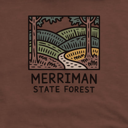 Merriman State Forest Hoodie Adventure and Outdoors Themed Hoodie