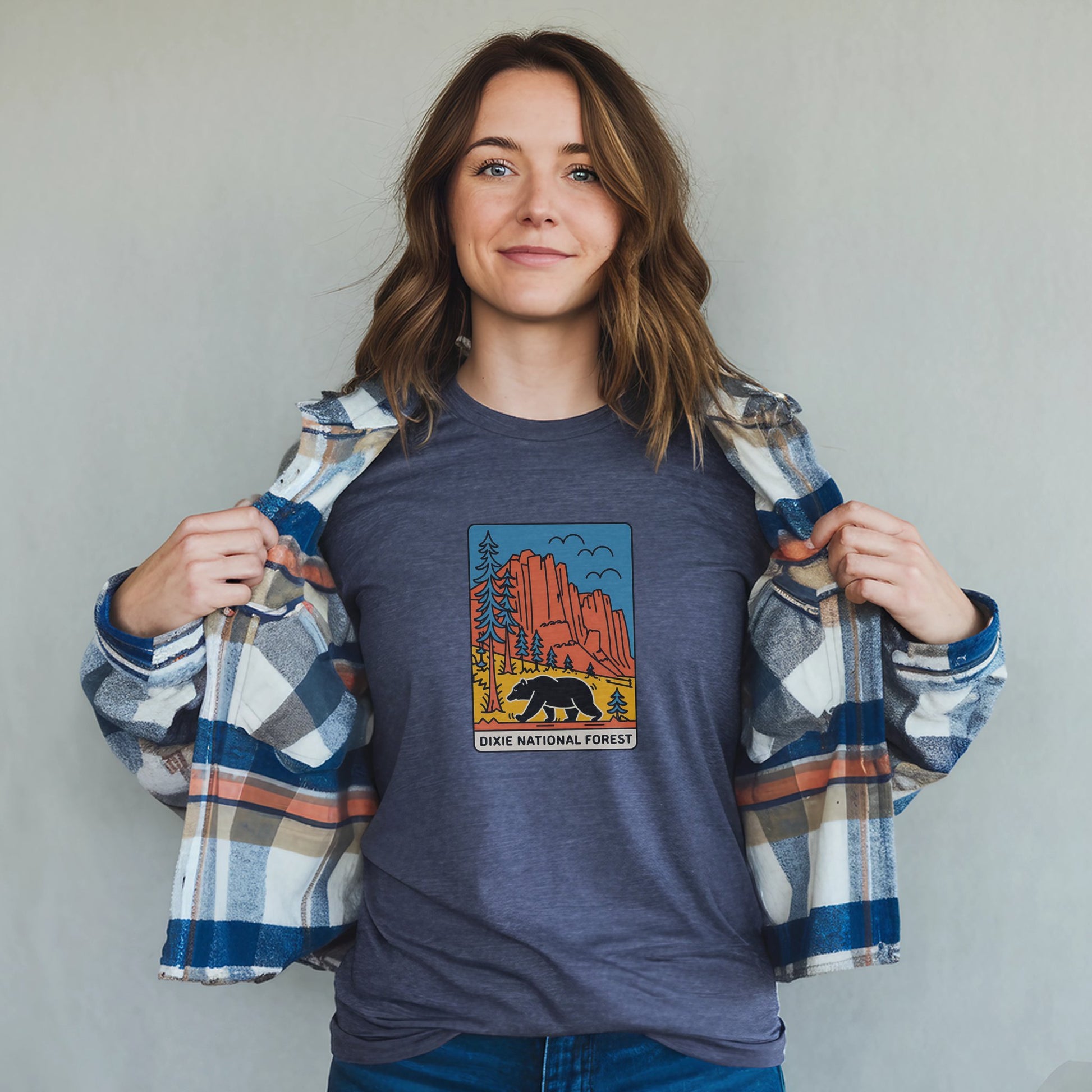 Dixie National Forest T-Shirt Adventure and Outdoors Themed T-Shirt