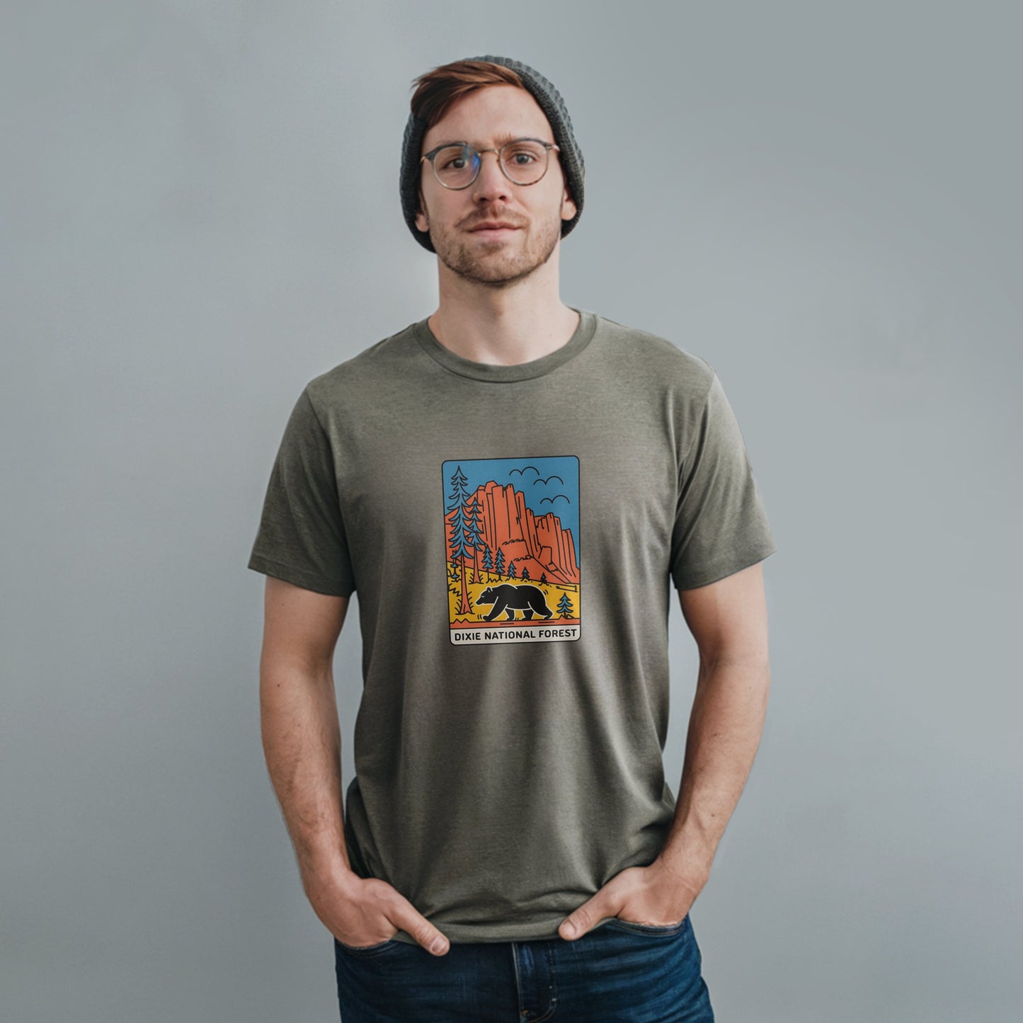 Dixie National Forest T-Shirt Adventure and Outdoors Themed T-Shirt