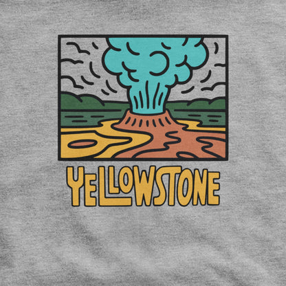 Yellowstone National Park Hoodie Adventure and Outdoors Themed Hoodie