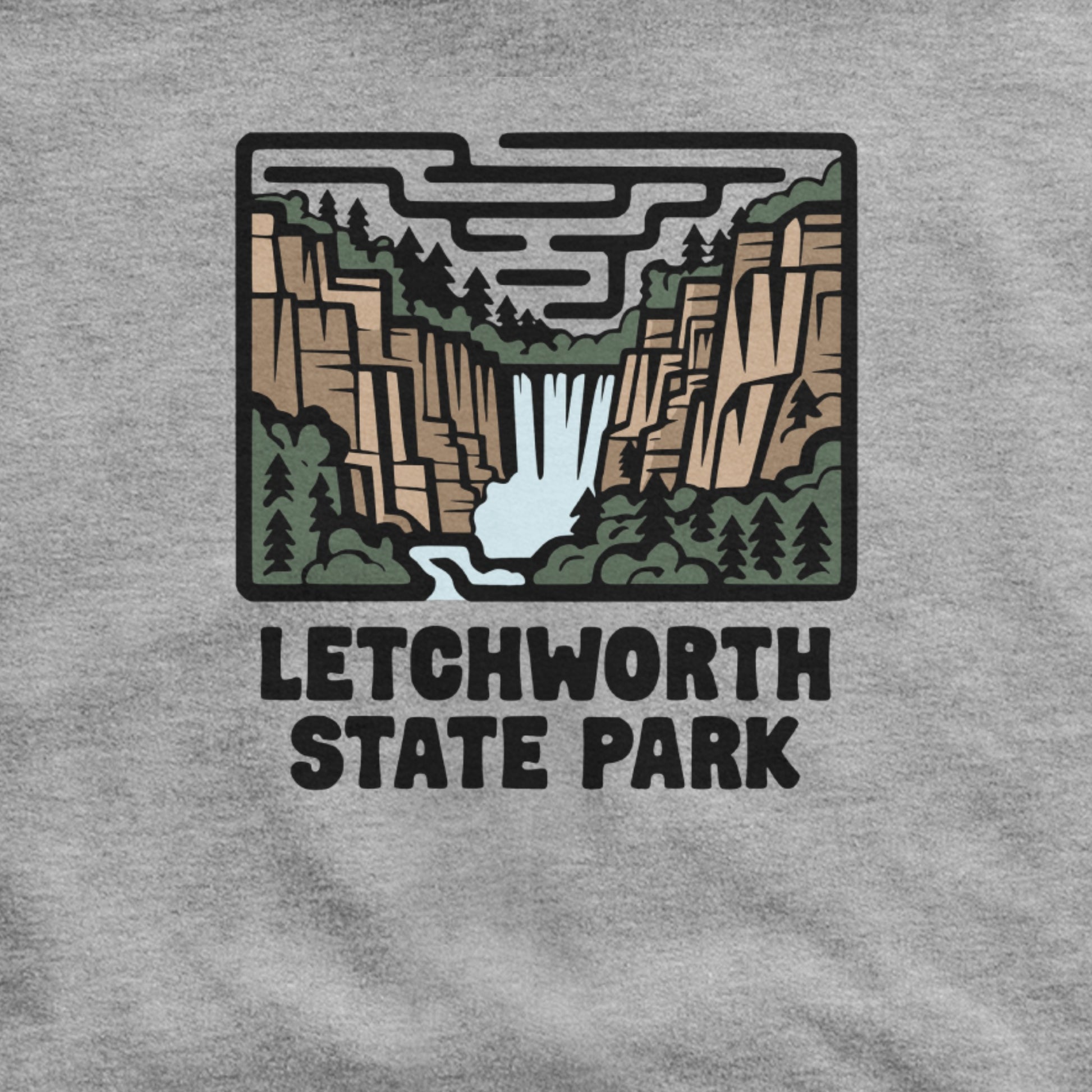Letchworth State Park Hoodie Adventure and Outdoors Themed Hoodie