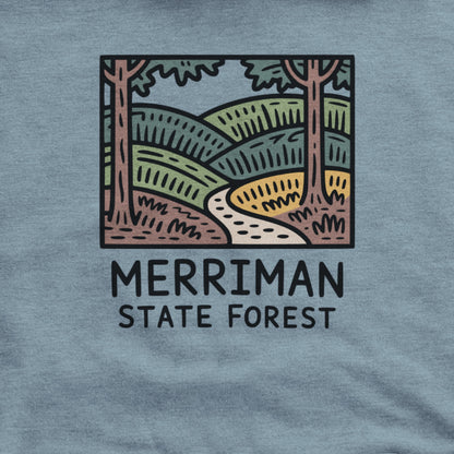 Merriman State Forest Hoodie Adventure and Outdoors Themed Hoodie