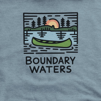 Boundary Waters Canoe Area Wilderness Hoodie Adventure and Outdoors Themed Hoodie