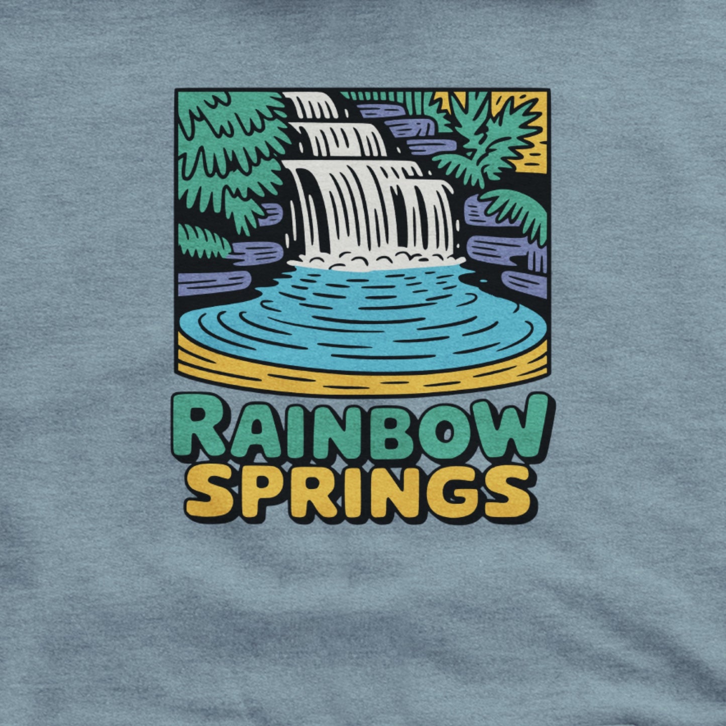 Rainbow Springs State Park Hoodie Adventure and Outdoors Themed Hoodie