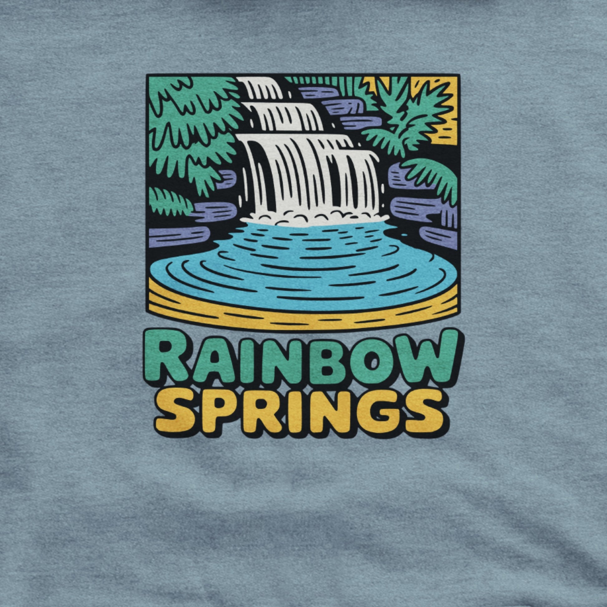 Rainbow Springs State Park Hoodie Adventure and Outdoors Themed Hoodie