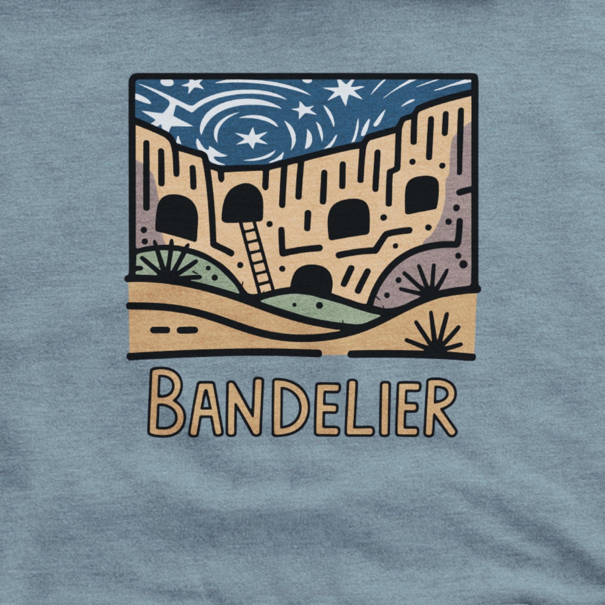 Bandelier National Monument Hoodie Adventure and Outdoors Themed Hoodie