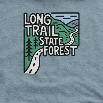 Long Trail State Forest Hoodie Adventure and Outdoors Themed Hoodie