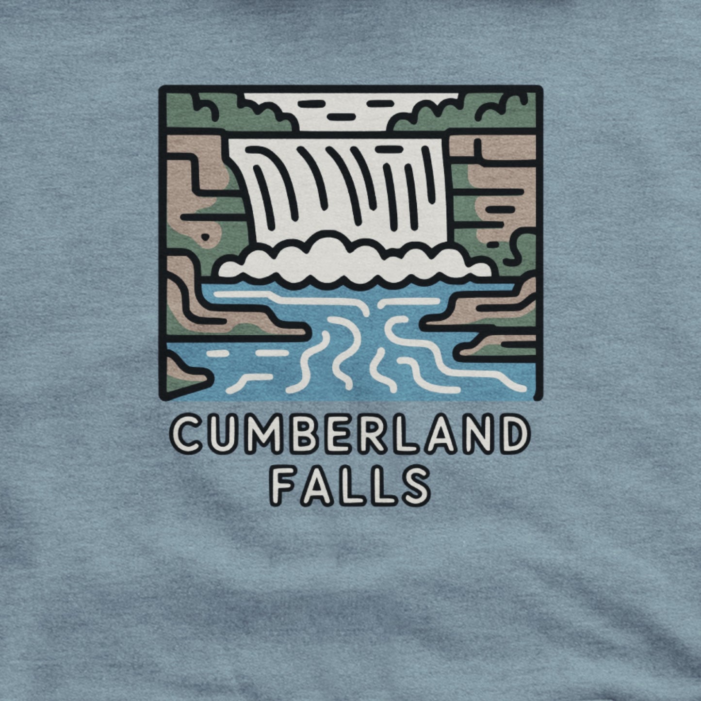 Cumberland Falls State Resort Park Hoodie Adventure and Outdoors Themed Hoodie