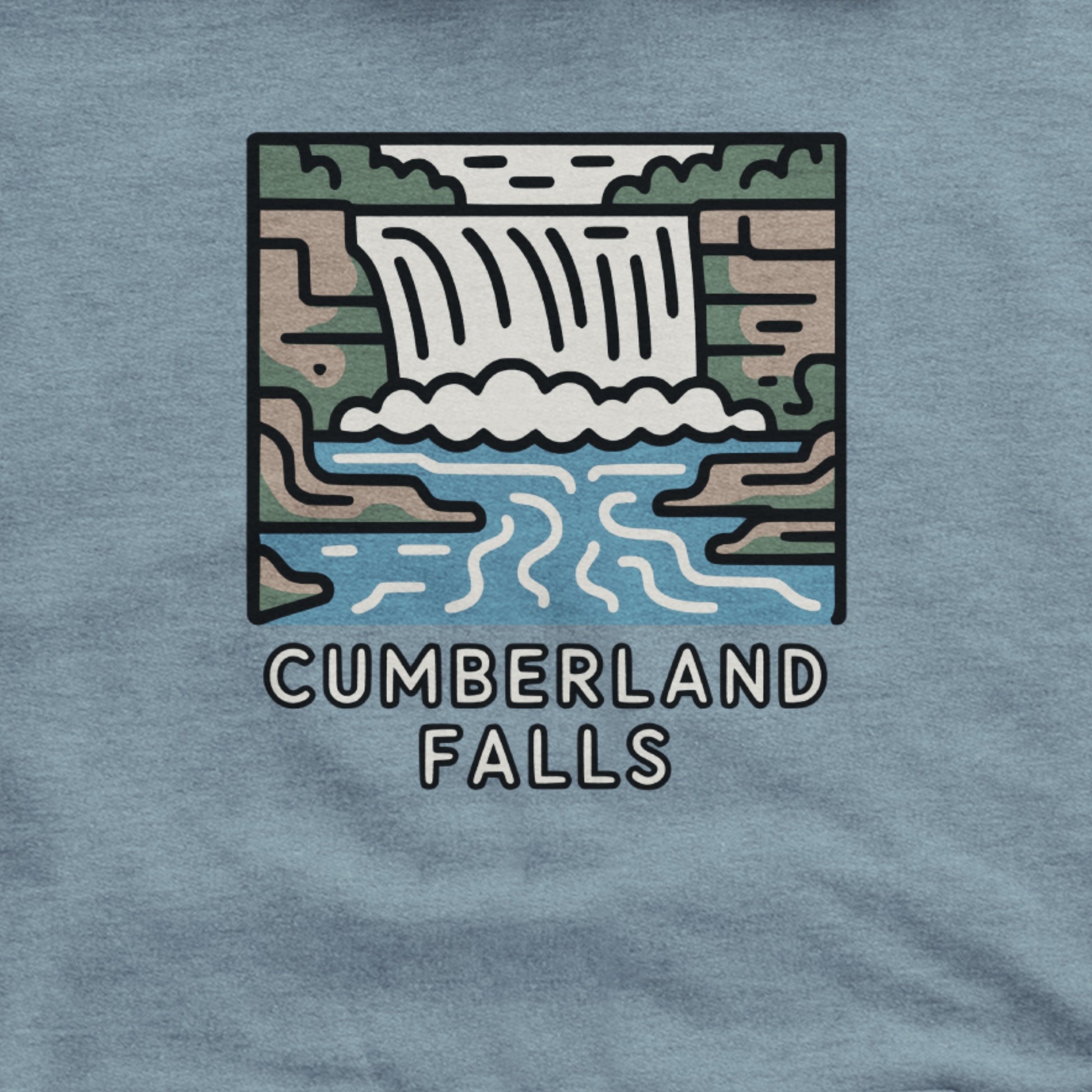 Cumberland Falls State Resort Park Hoodie Adventure and Outdoors Themed Hoodie