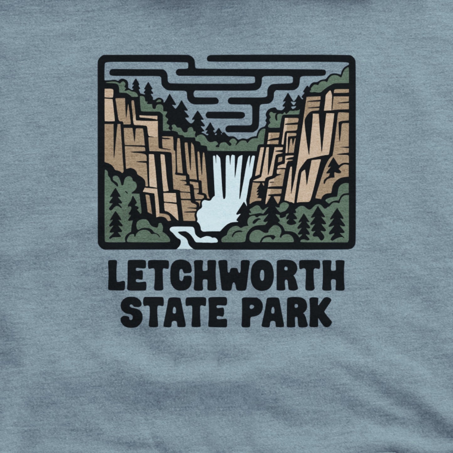Letchworth State Park Hoodie Adventure and Outdoors Themed Hoodie