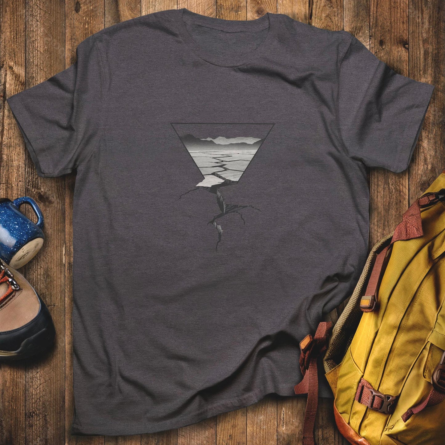 Death Valley T-Shirt Dark Heather Adventure and Outdoors Themed T-Shirt
