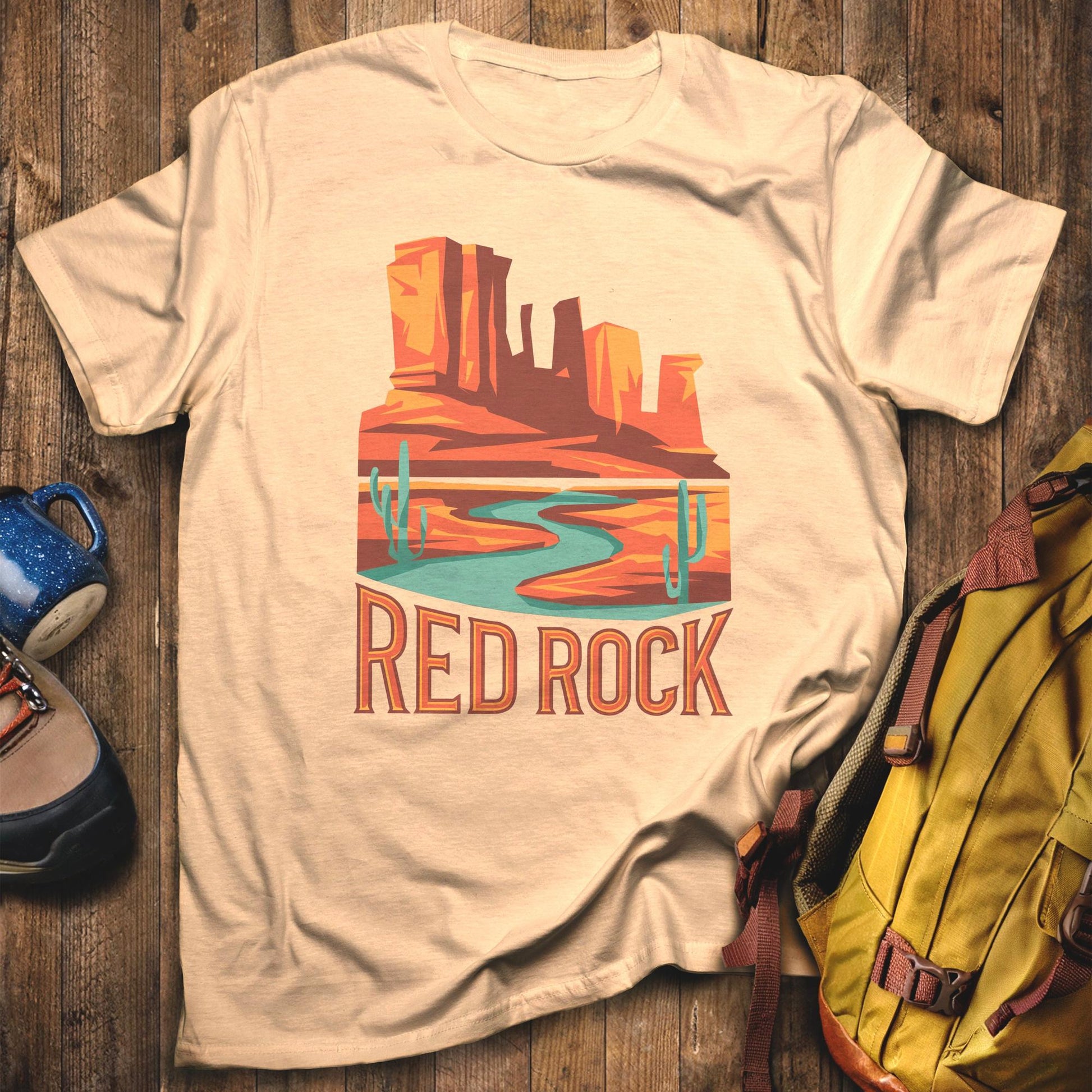 Red Rock State Park T-Shirt Sand Adventure and Outdoors Themed T-Shirt