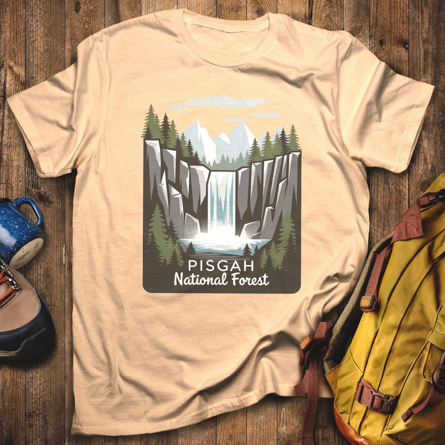 Pisgah National Forest T-Shirt Sand Adventure and Outdoors Themed T-Shirt