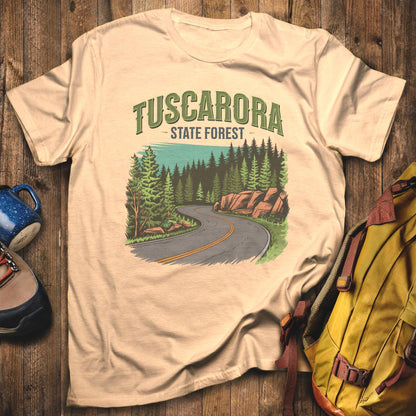 Tuscarora State Forest T-Shirt Sand Adventure and Outdoors Themed T-Shirt