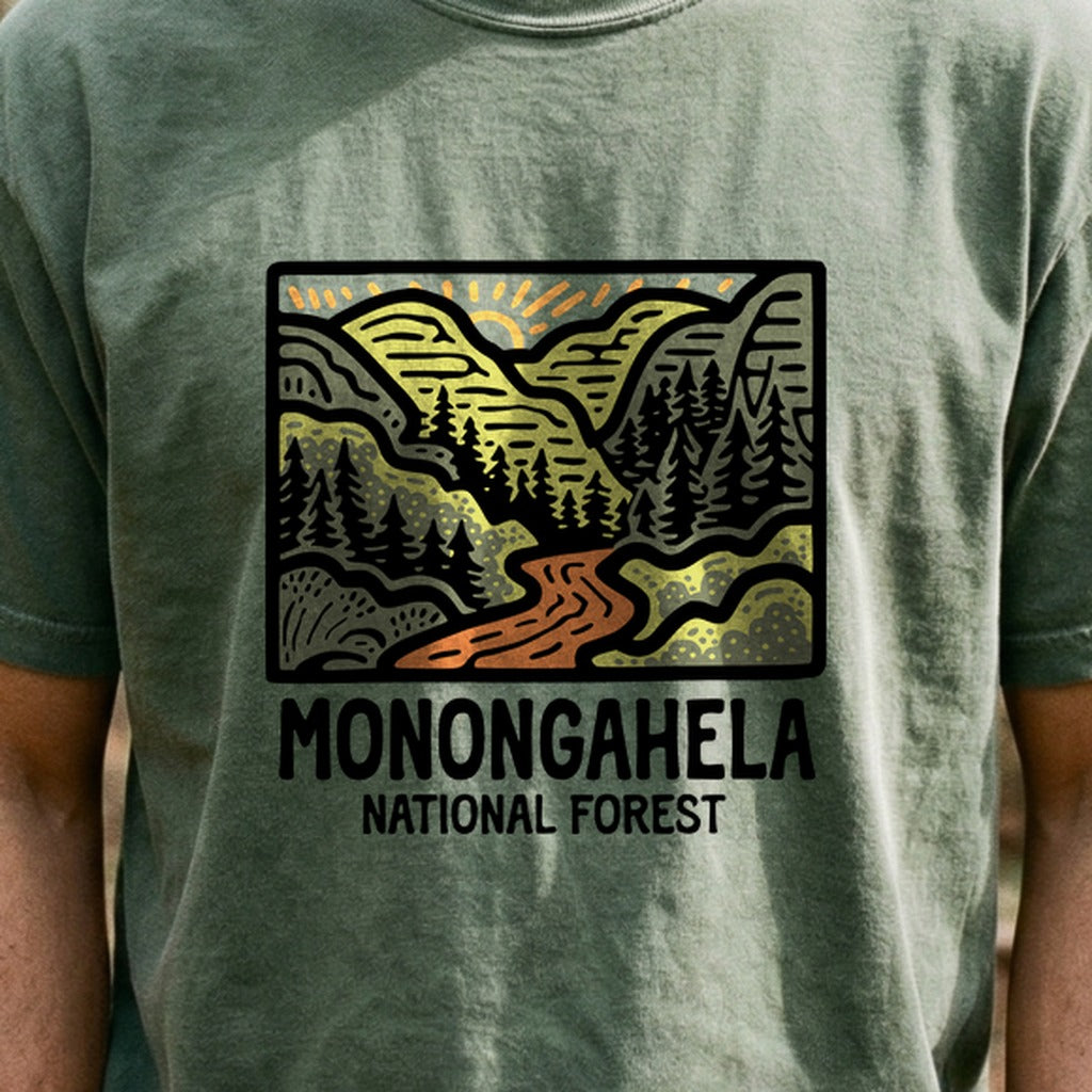 Monongahela National Forest Cotton T-Shirt
