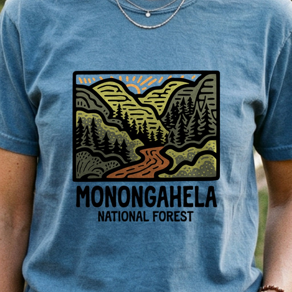 Monongahela National Forest Cotton T-Shirt