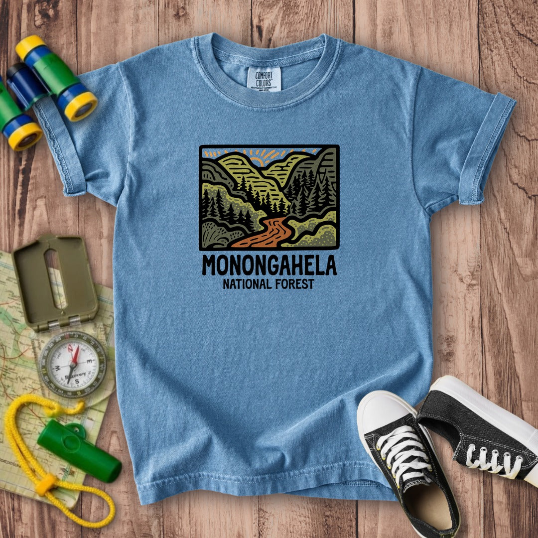 Monongahela National Forest Kids Cotton T-Shirt