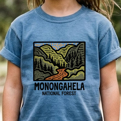 Monongahela National Forest Kids Cotton T-Shirt