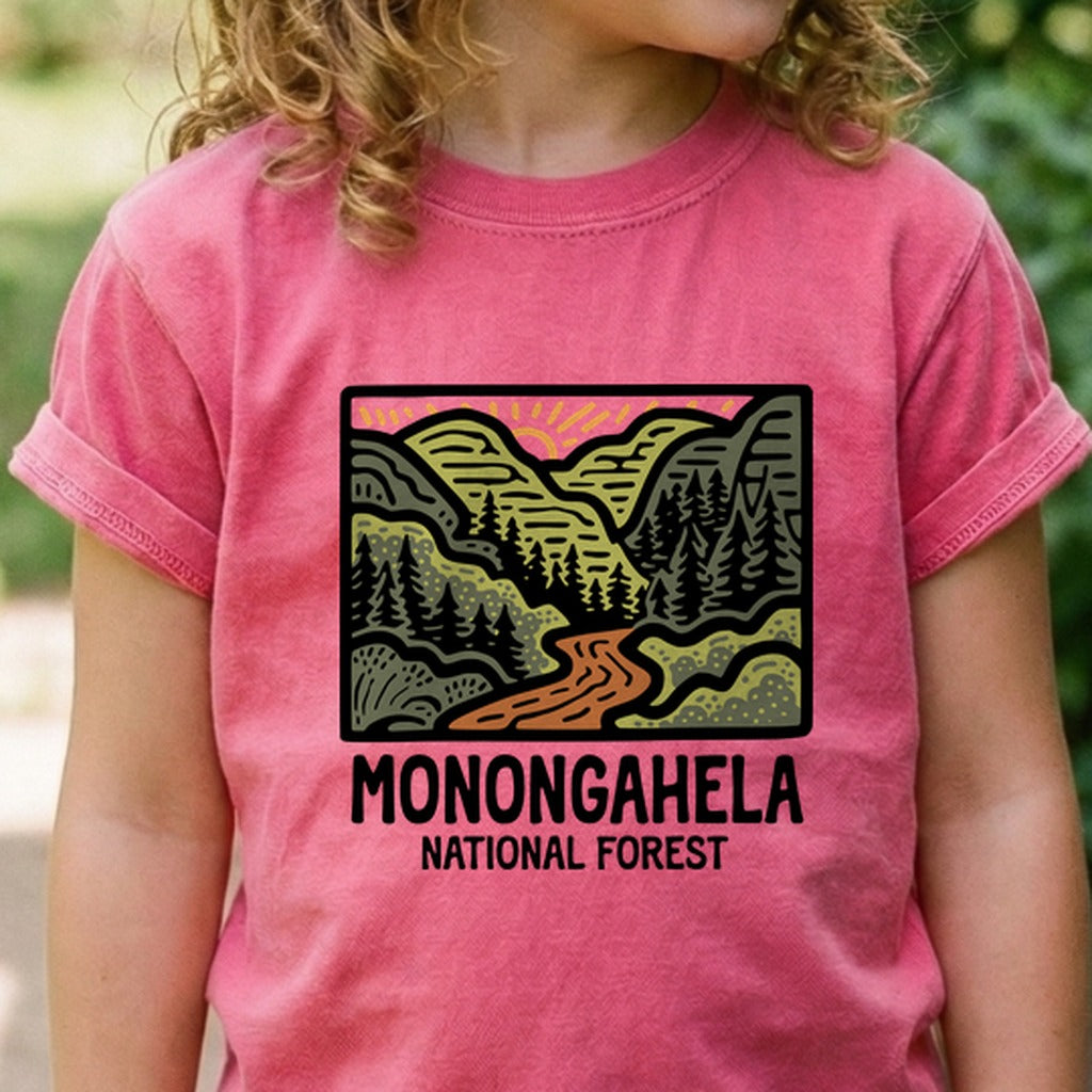 Monongahela National Forest Kids Cotton T-Shirt