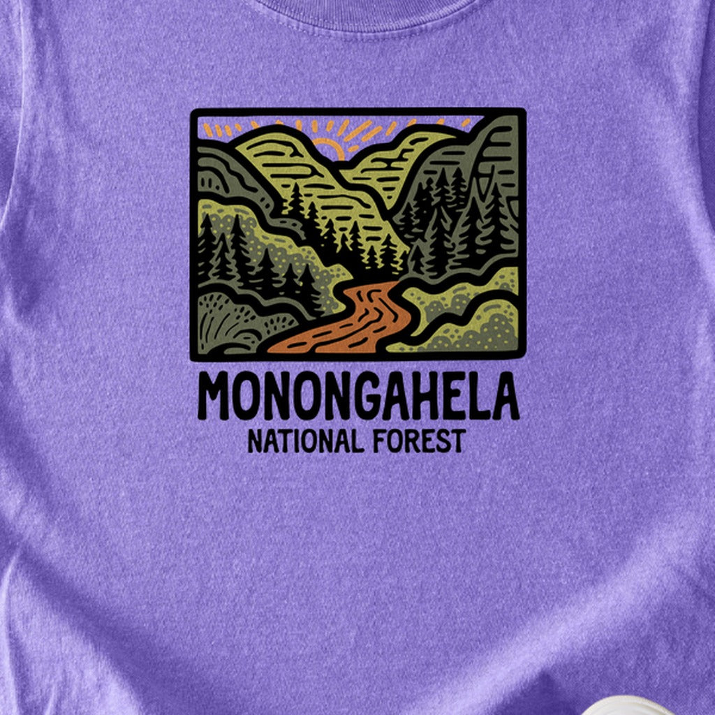 Monongahela National Forest Kids Cotton T-Shirt