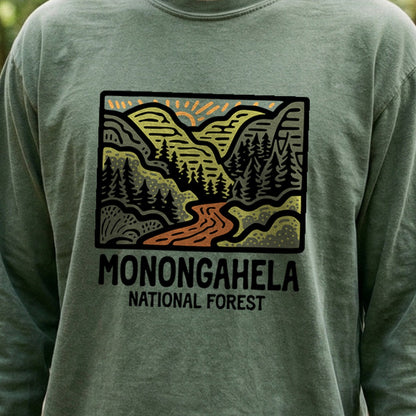 Monongahela National Forest Cotton Long Sleeve