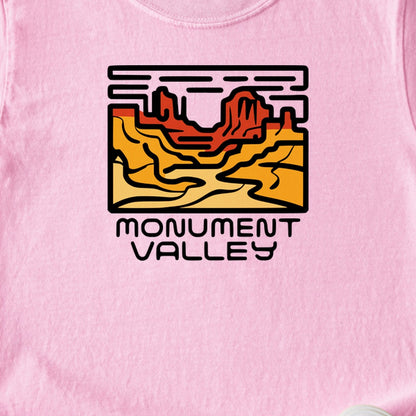 Monument Valley Kids Cotton T-Shirt