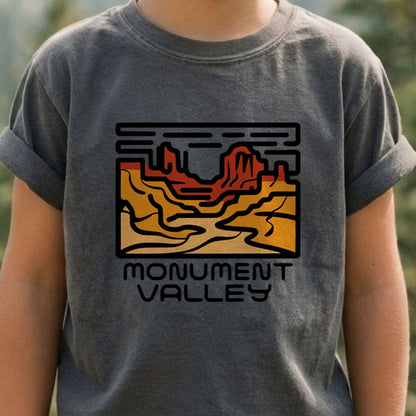 Monument Valley Kids Cotton T-Shirt