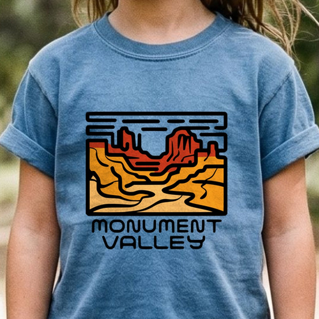 Monument Valley Kids Cotton T-Shirt