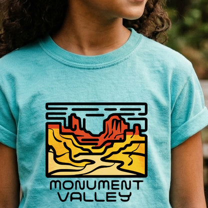 Monument Valley Kids Cotton T-Shirt