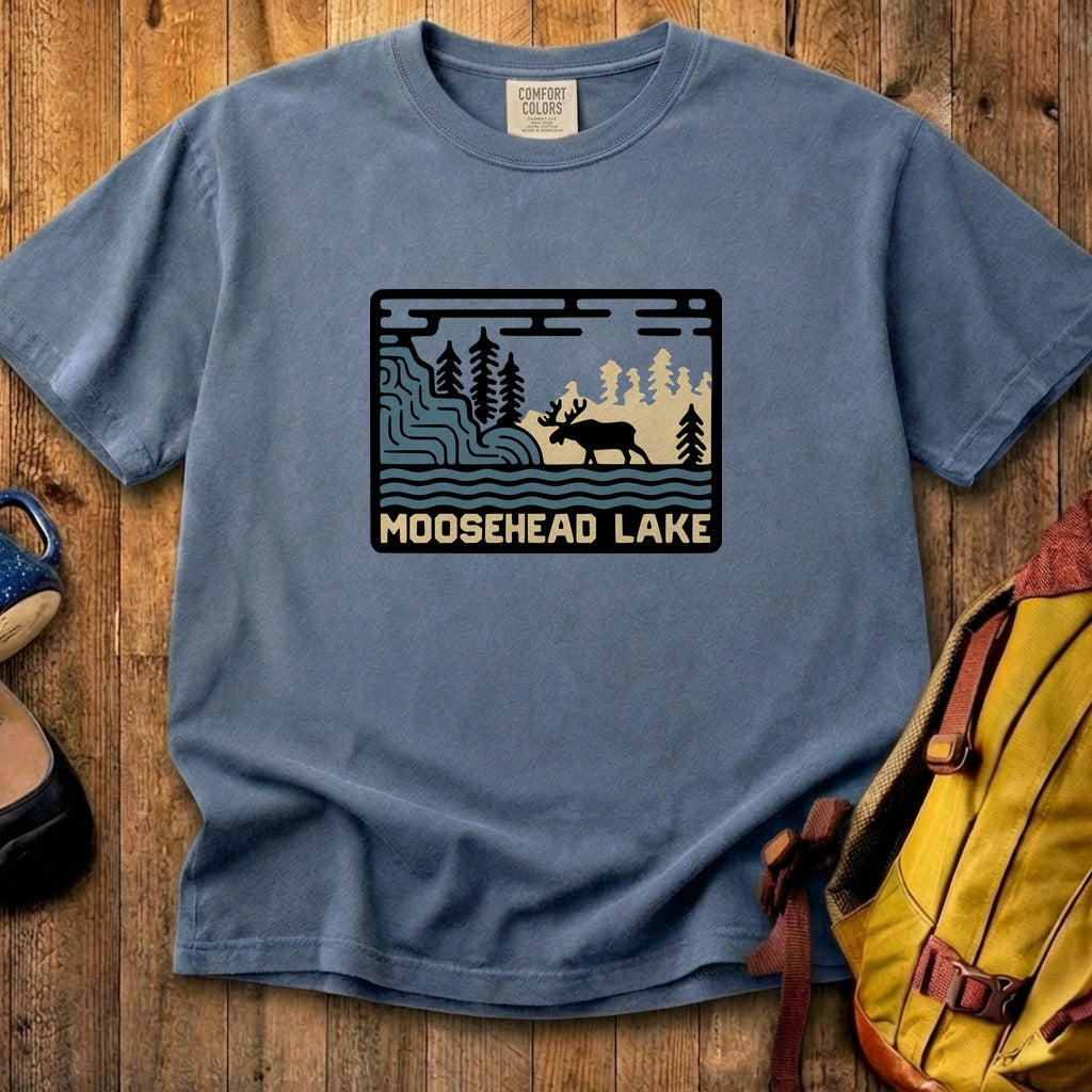 Moosehead Lake Cotton T-Shirt