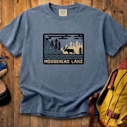Moosehead Lake Cotton T-Shirt