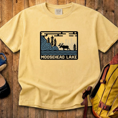 Moosehead Lake Cotton T-Shirt