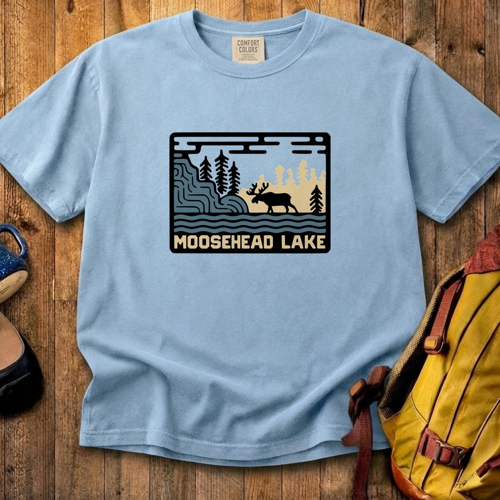 Moosehead Lake Cotton T-Shirt